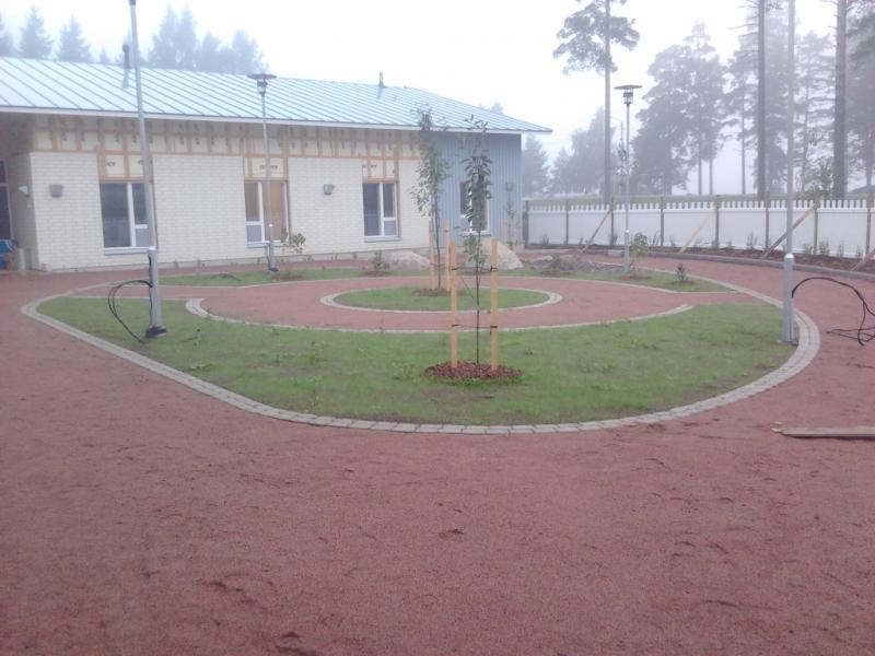 Valmis sisäpiha